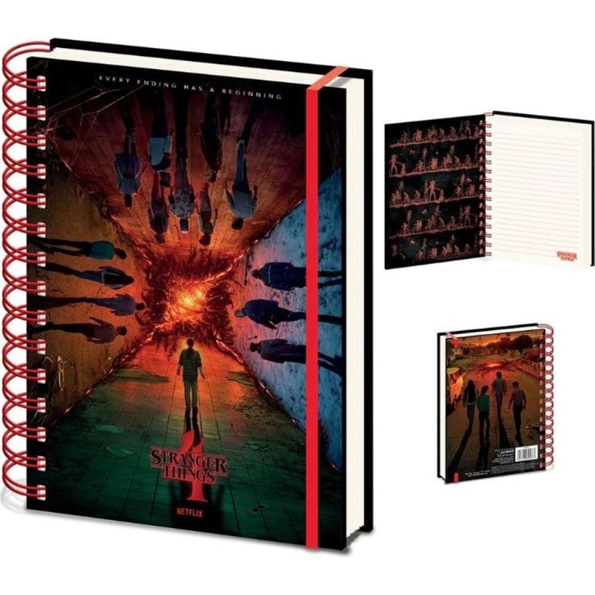 Blok kroužkový Stranger Things 4 - bestkup.cz
