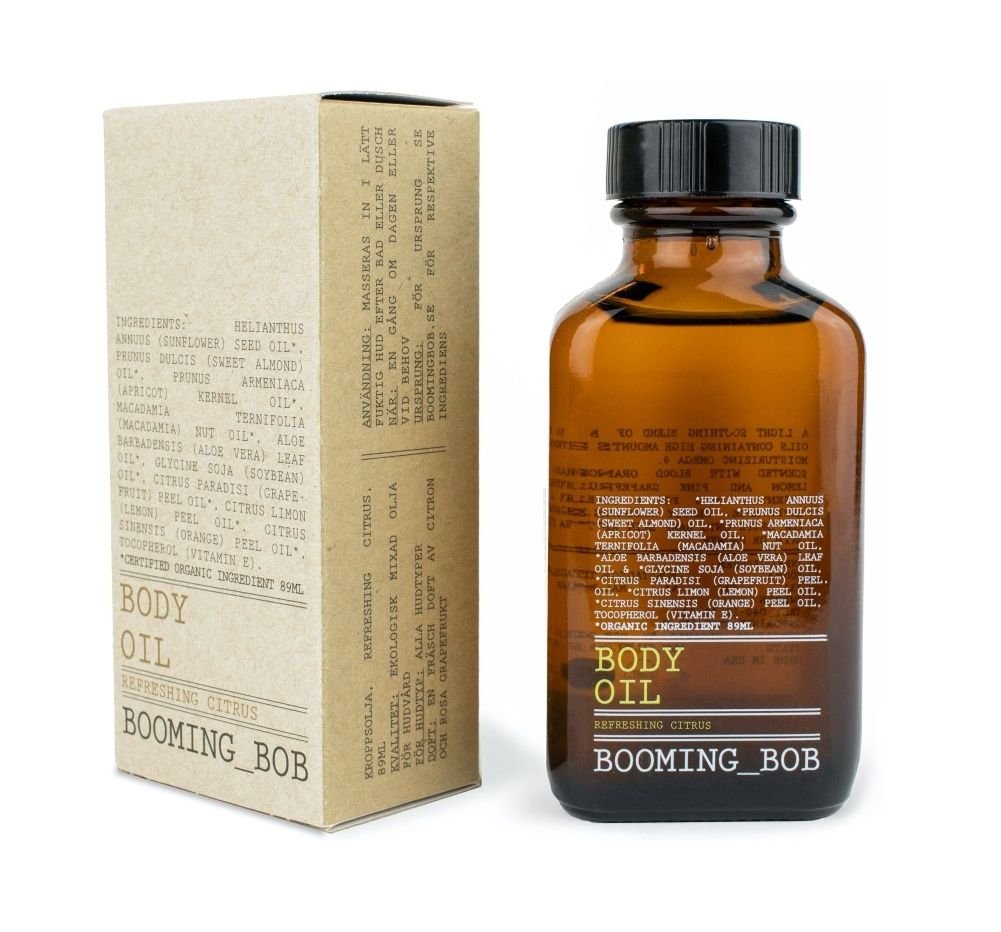 Booming Bob BIO Tělový olej Refreshing Citrus 89 ml - bestkup.cz