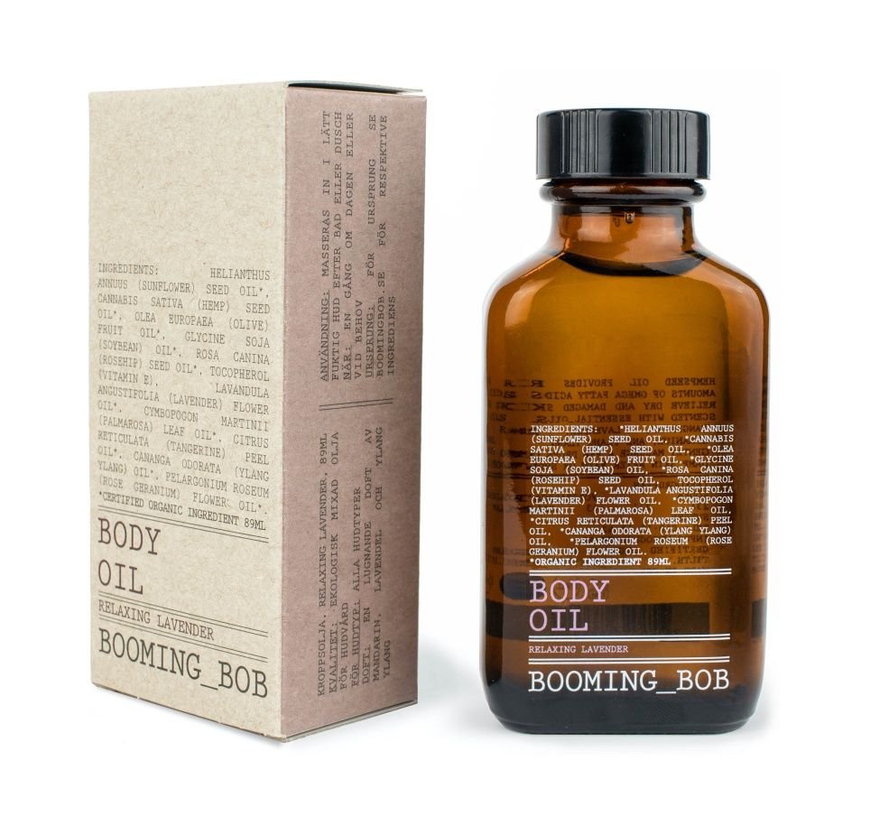 Booming Bob BIO Tělový olej Relaxing Lavender 89 ml - bestkup.cz