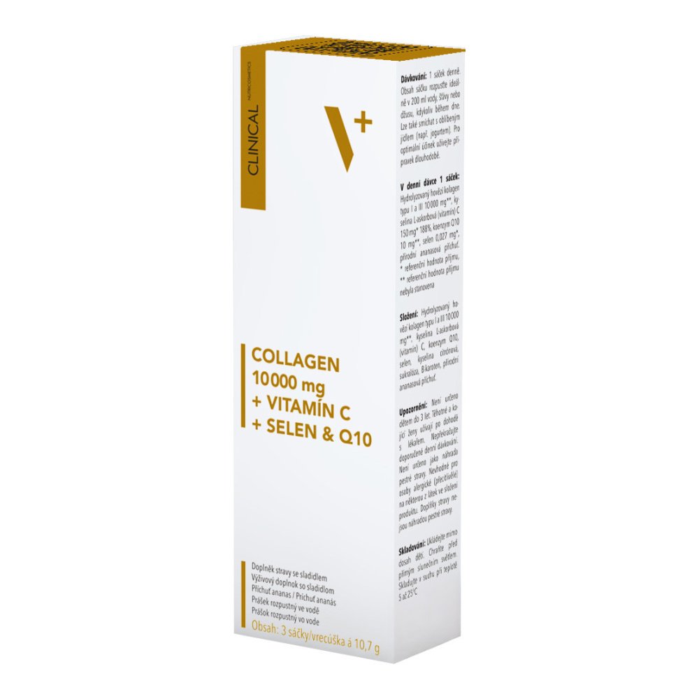 Clinical Collagen 10000 mg + vitamin C + selen & Q10 3x10