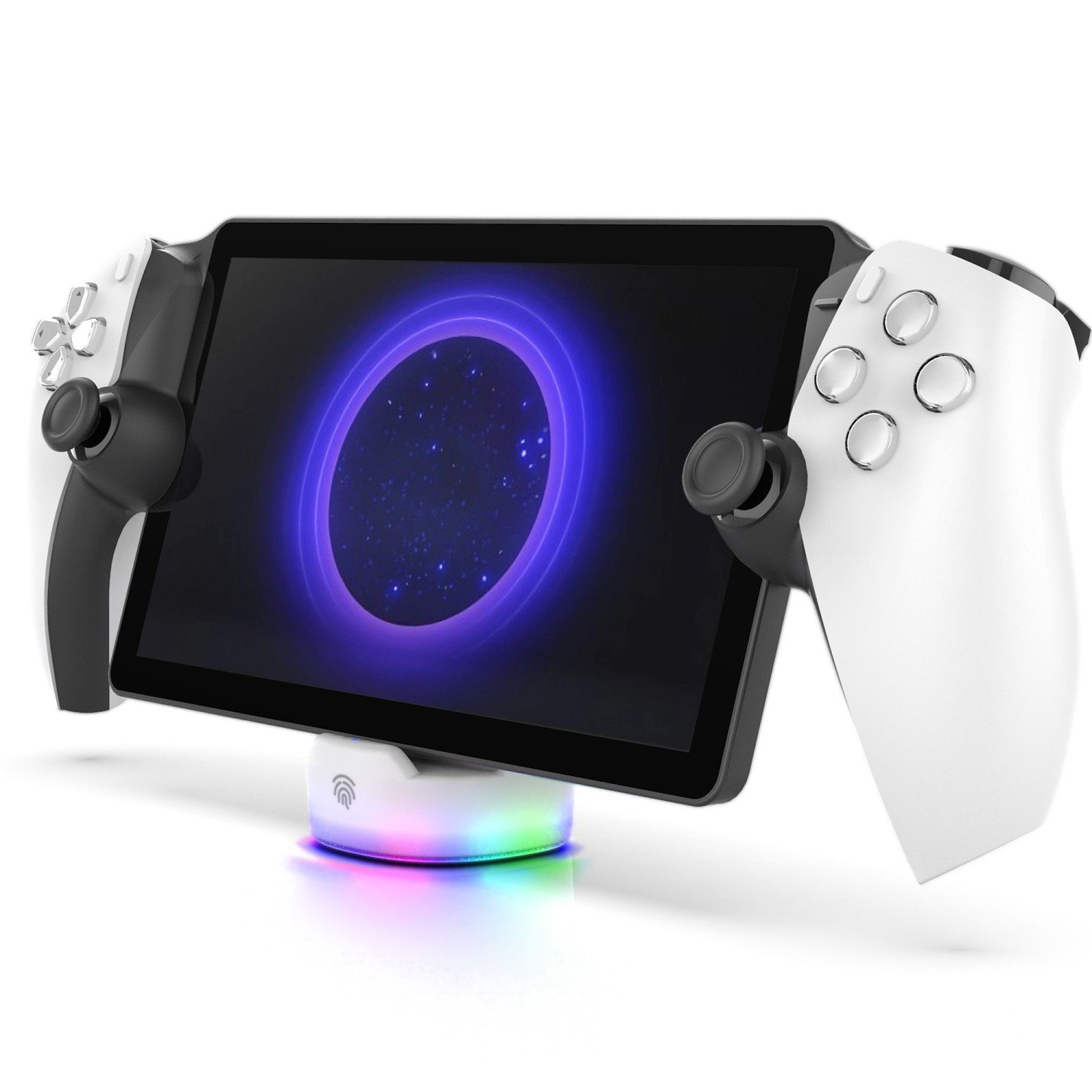 Magnetický Nabíjecí Stojan iPega P5P25 Mini pro Playstation Portal Remote Player bílá - bestkup.cz