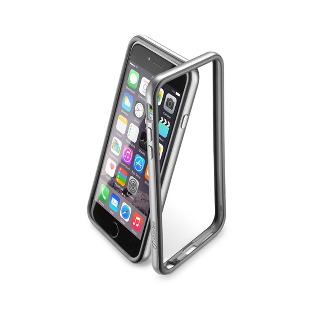 Ochranný rámeček CellularLine Bumper Satin pro Apple iPhone 6/6S