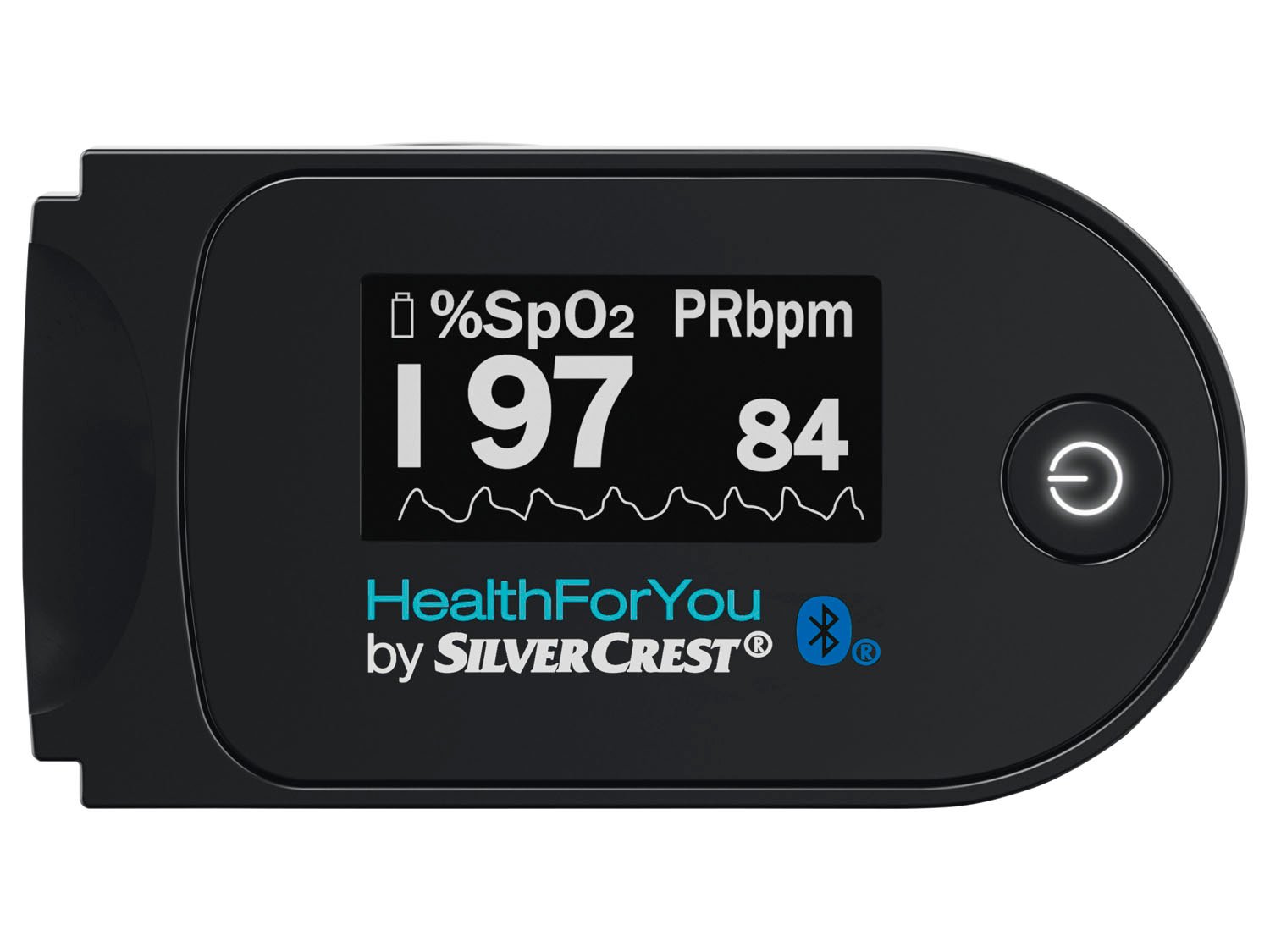Silvercrest® Personal Care Pulzní oxymetr s Bluetooth® SPO 55 - bestkup.cz